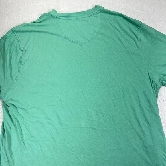 Greg Norman Men's XL Short Sleeve Mint Green Pock T Shirt Rainbow Shark Logo - Picture 11 of 12